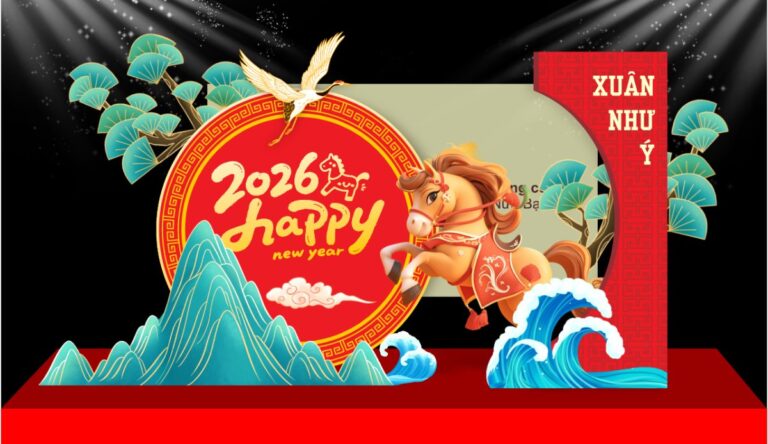 Decor Tết 2026 Bính Ngọ