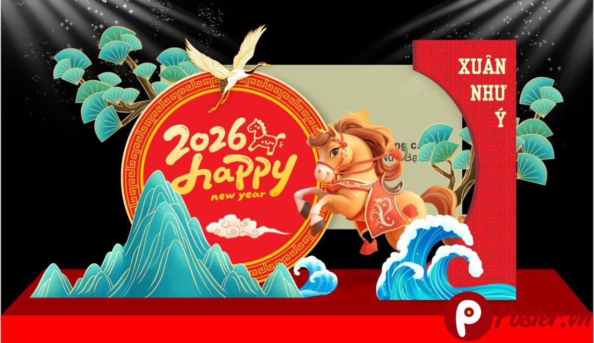 Decor Tết 2026 Bính Ngọ