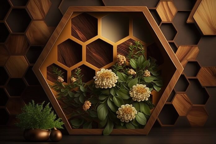 Decor Tổ Ong Hoa Cúc