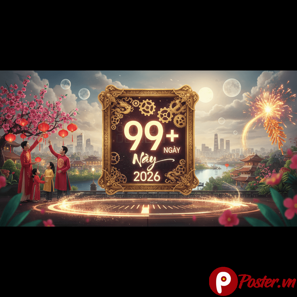 Còn 99+ Ngày Nữa Đến Tết 2026? Đếm Ngược Ngay - Tết Nguyên Đán 2026 - 2