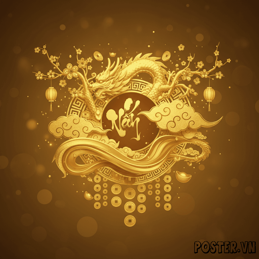 Tuyển tập các mẫu background Tết vàng 2026 sang trọng với hoa mai, đồng tiền, hình ảnh ngựa Bính Ngọ cách điệu, mang đến tài lộc và may mắn cho mọi thiết kế.