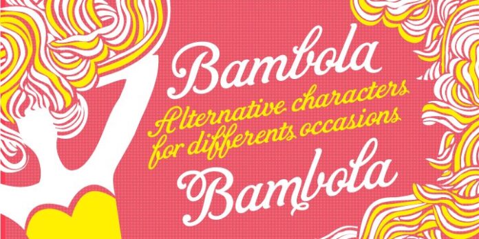 Font Bambola - Phông Chữ Độc Đáo