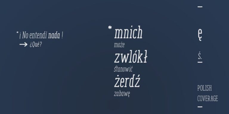 Font chữ đa ngôn ngữ Poster.vn