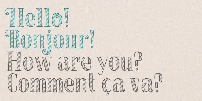 Font chữ đẹp Hello Bonjour