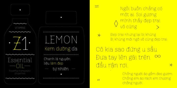 Font chữ đẹp cho thiết kế