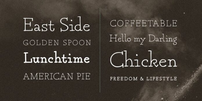 Mẫu font chữ đẹp