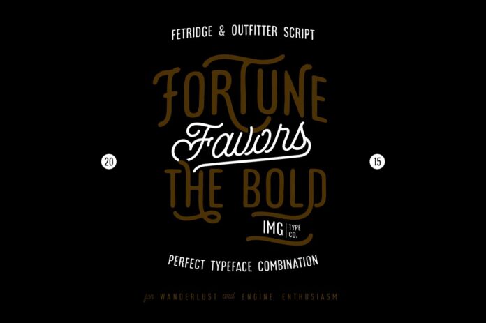 Font Chữ Fetridge & Outfitter Script
