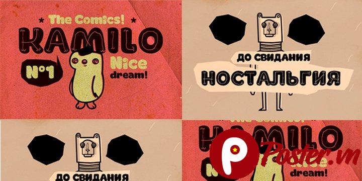 Font Kamilo Nice Dream