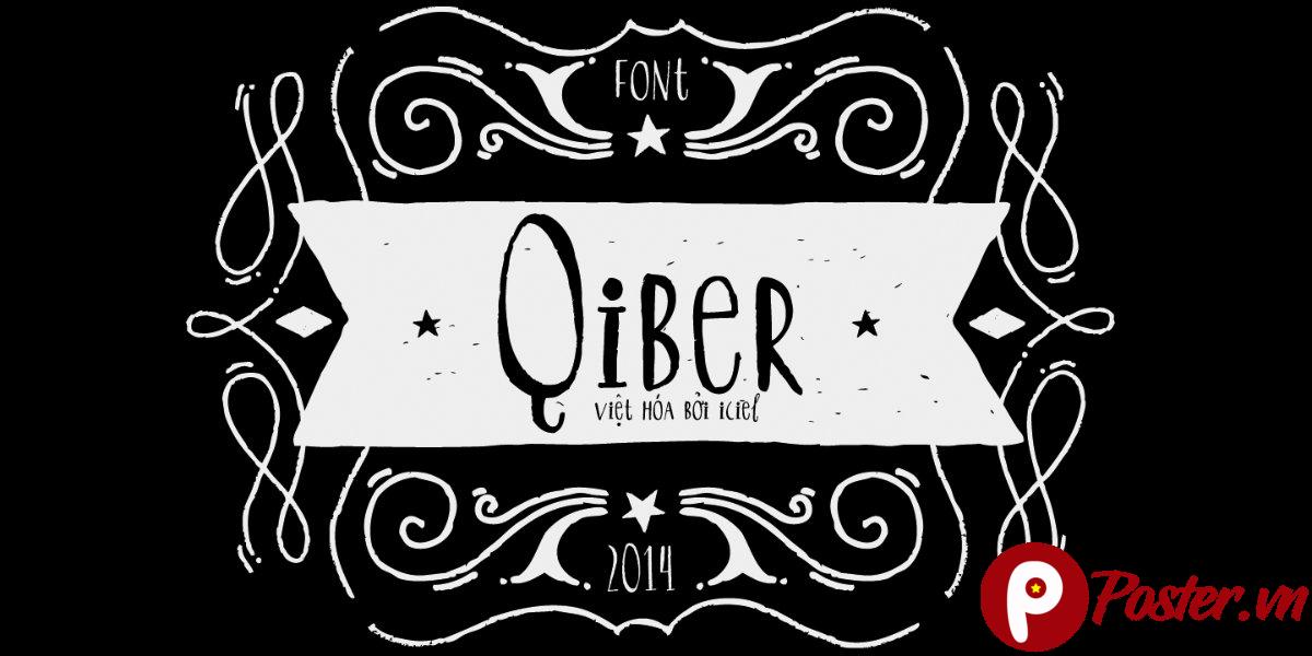 Font Qiber Việt Hóa độc đáo