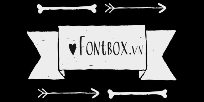 Font chữ vẽ tay độc đáo