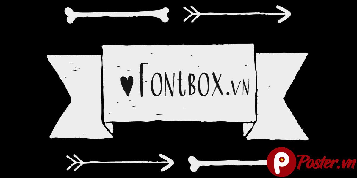 Font chữ vẽ tay độc đáo