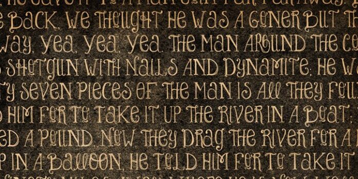 Font chữ viết tay độc đáo