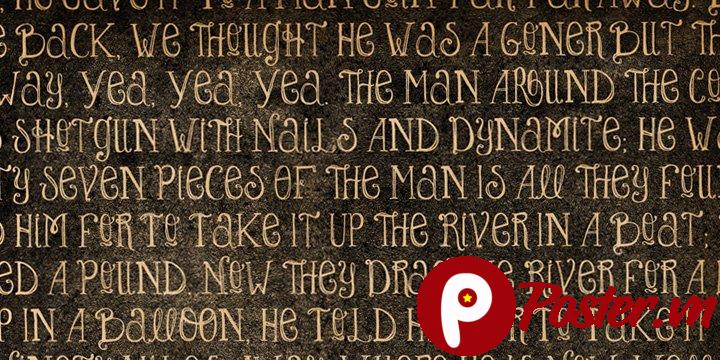 Font chữ viết tay độc đáo