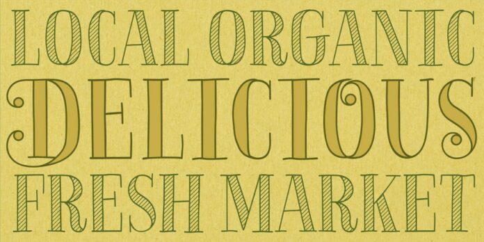 Font Chữ Vintage Organic