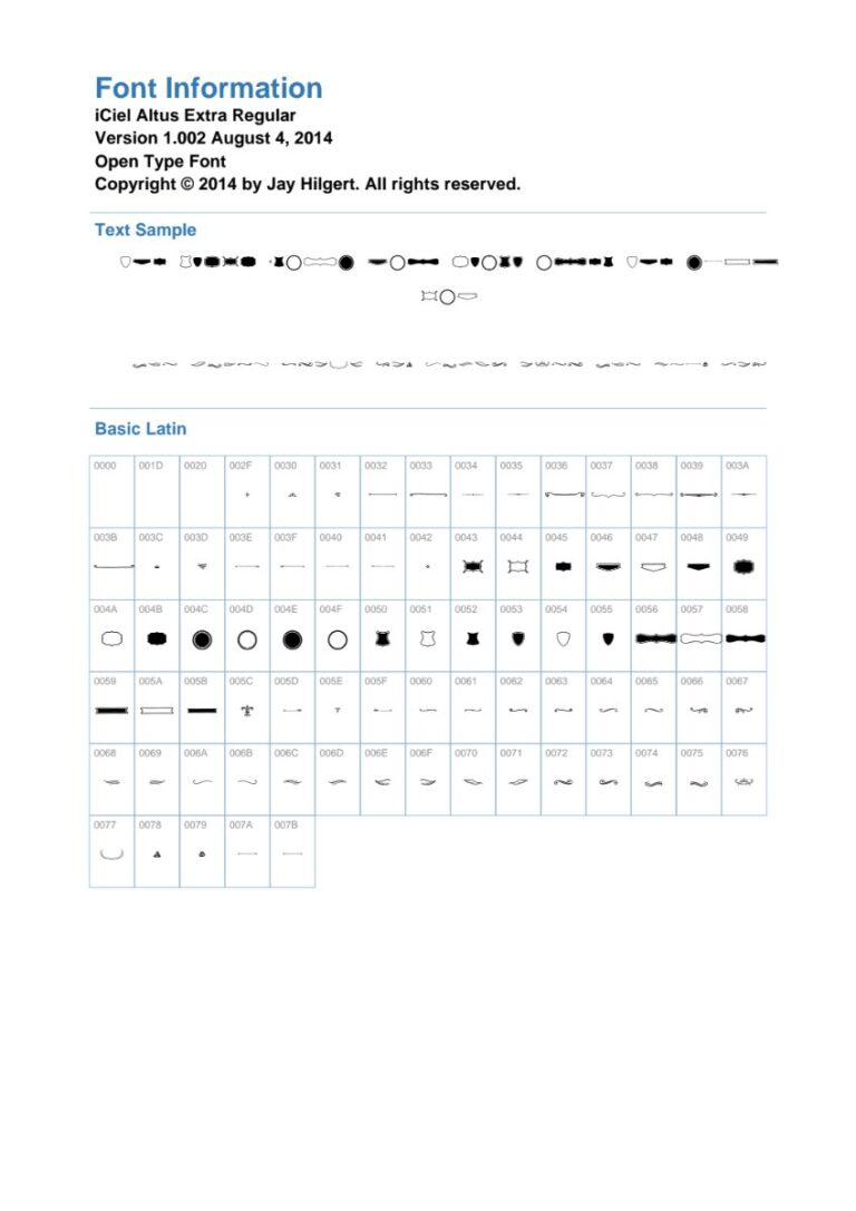 Font iCiel Altus Extra Regular