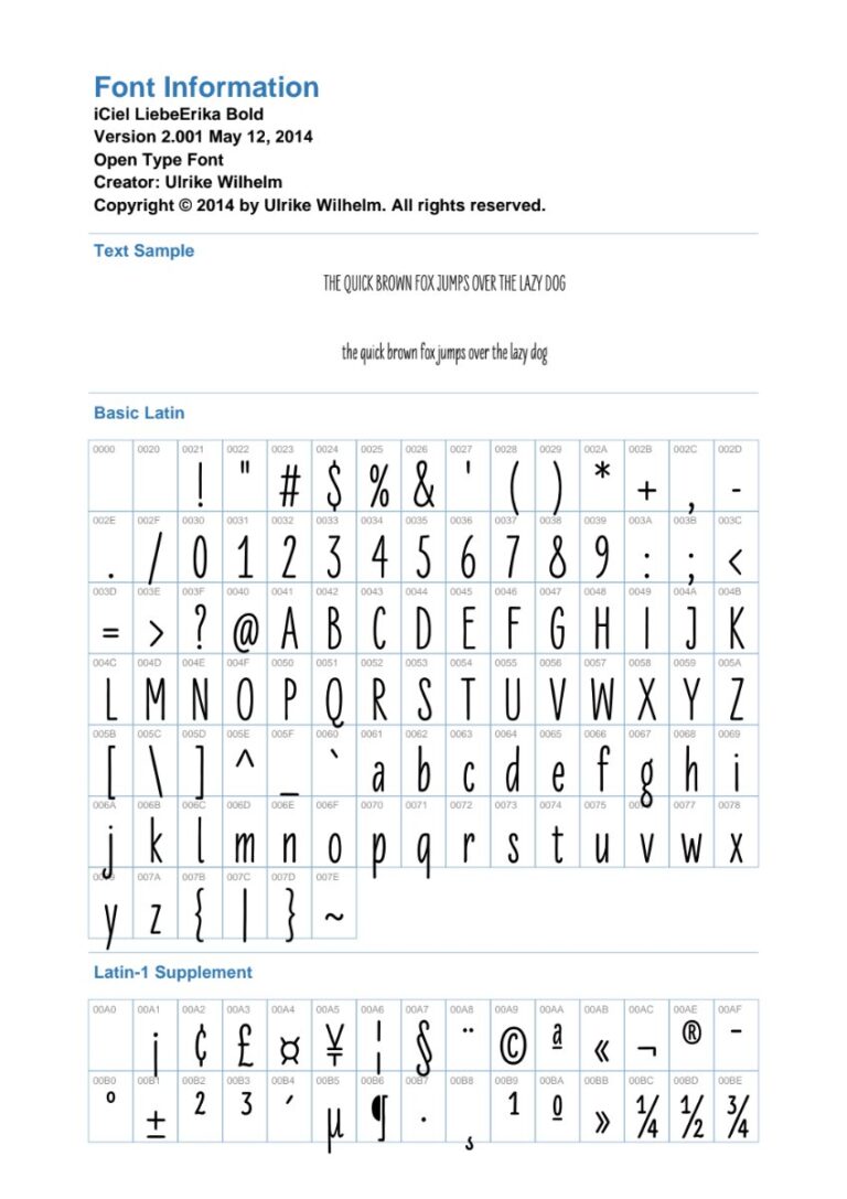 Font iCiel LiebeErika Bold Việt Hóa