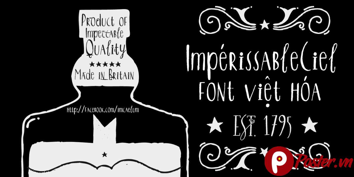 Font ImpérissableCiel Việt Hóa