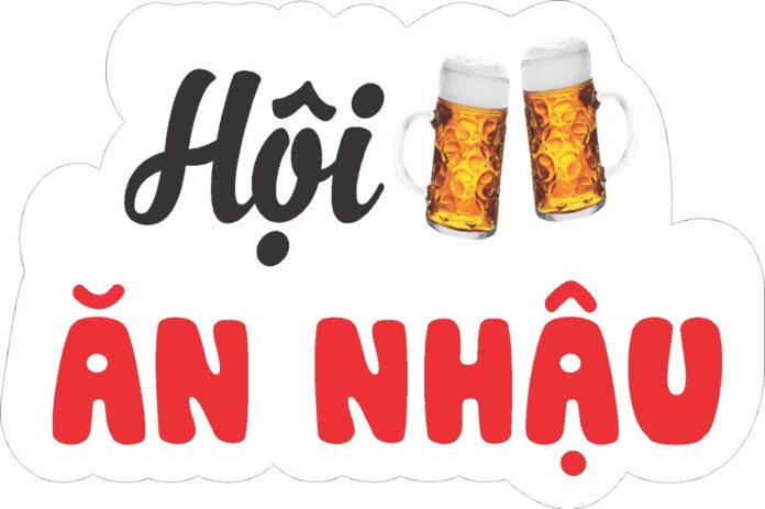Hashtag cầm tay Hội Ăn Nhậu