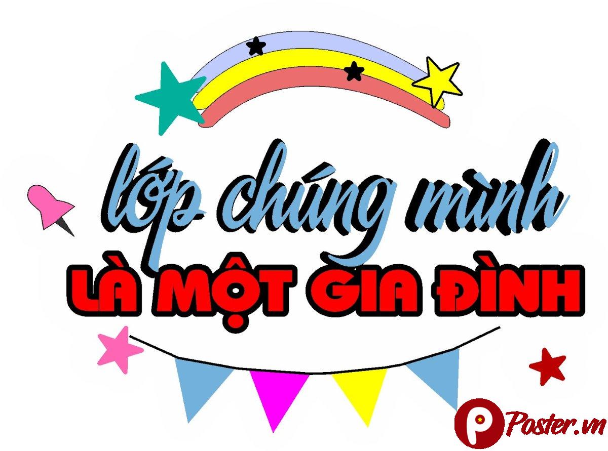 Hashtag lớp chúng mình là một gia đình