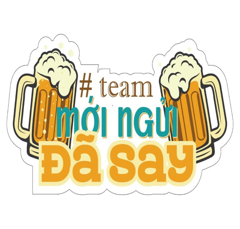 Hashtag cầm tay rượu bia vui nhộn