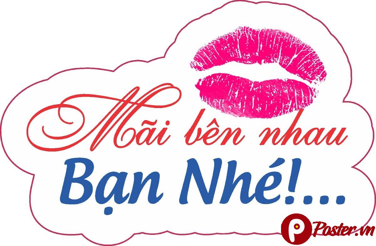 Hashtag đám cưới Mãi Bên Nhau Bạn Nhé