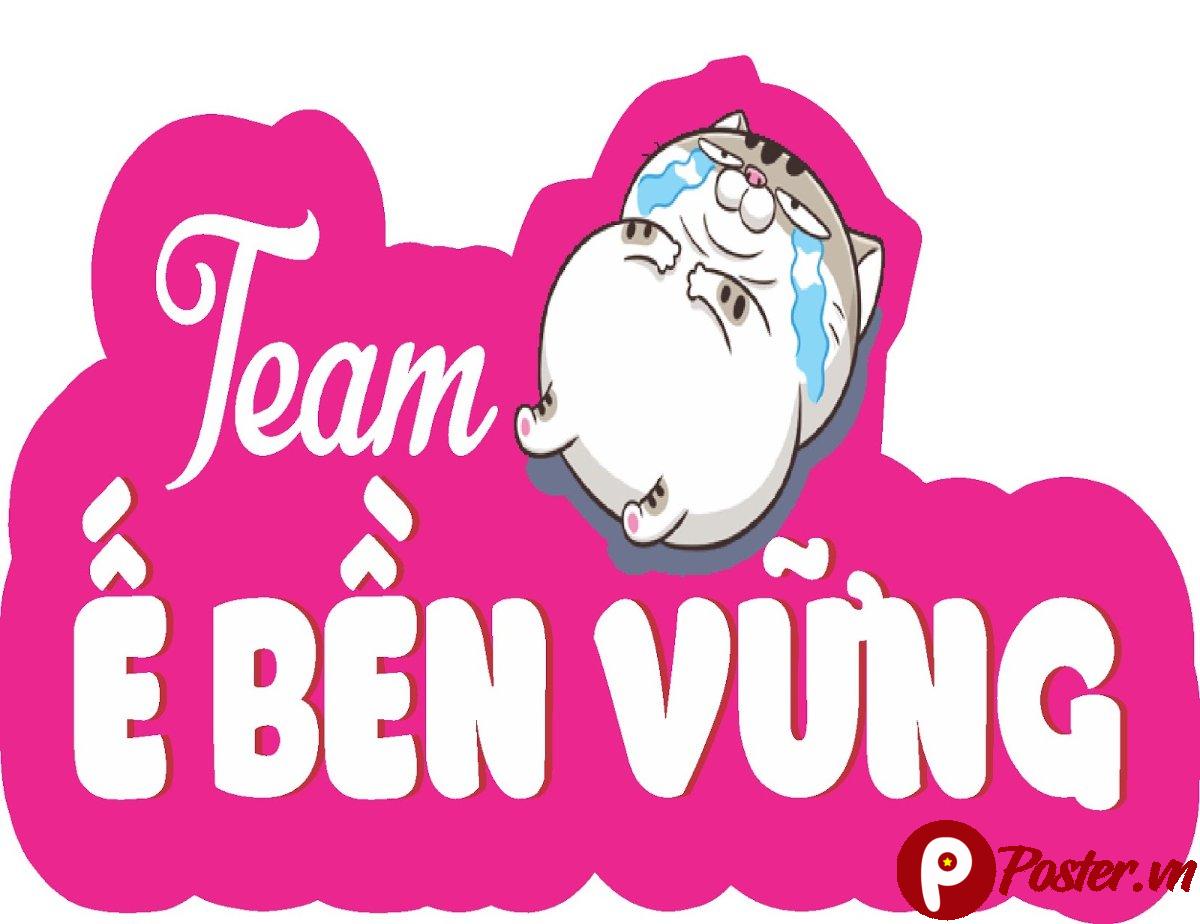 Hashtag Cưới Team Ê Bền Vững