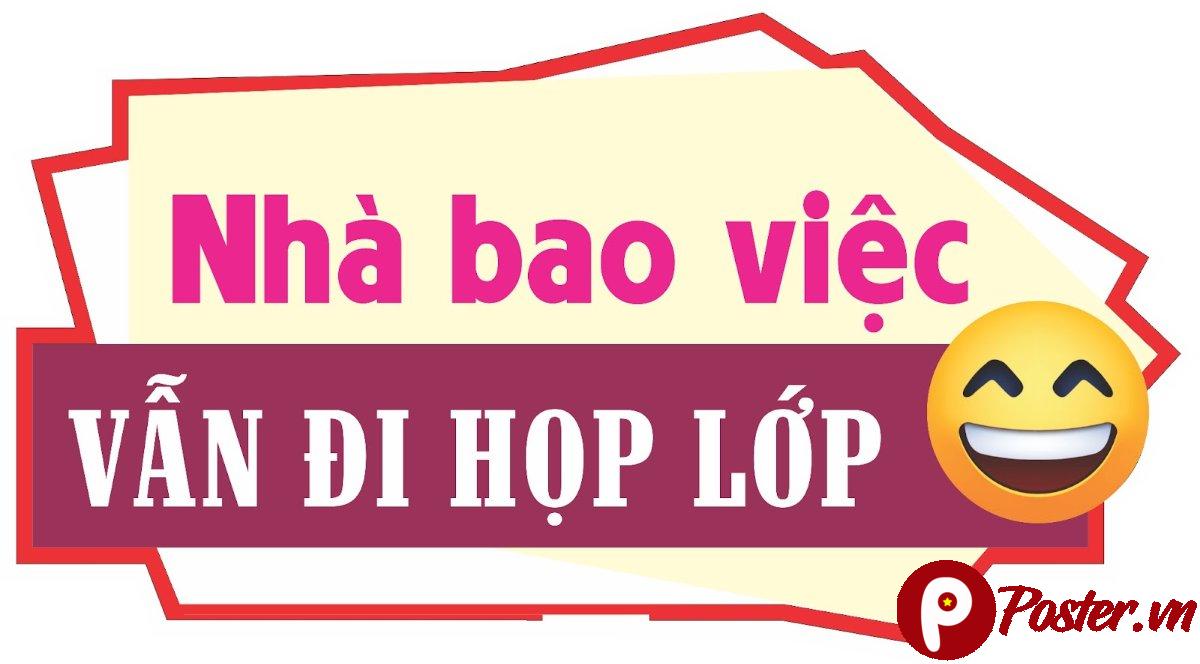 Hashtag họp lớp độc đáo