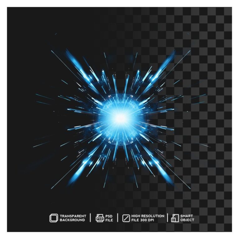 Hiệu ứng neon burst