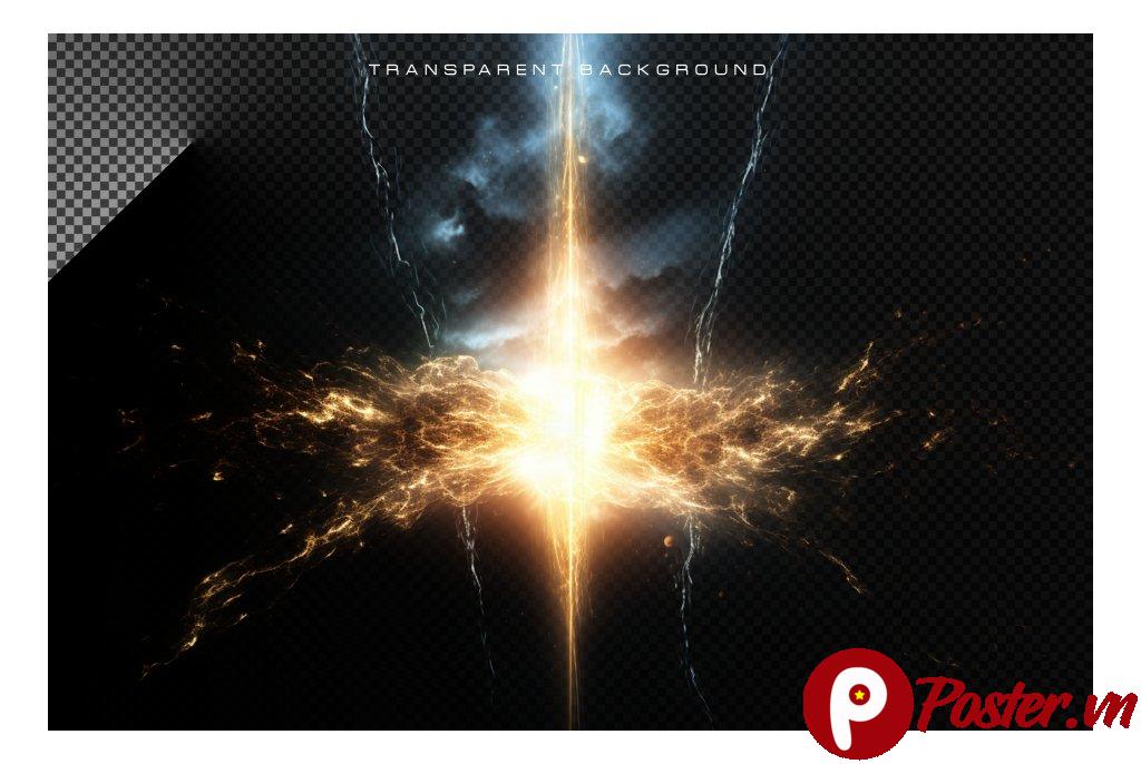 Hiệu ứng ánh sáng nổ vector