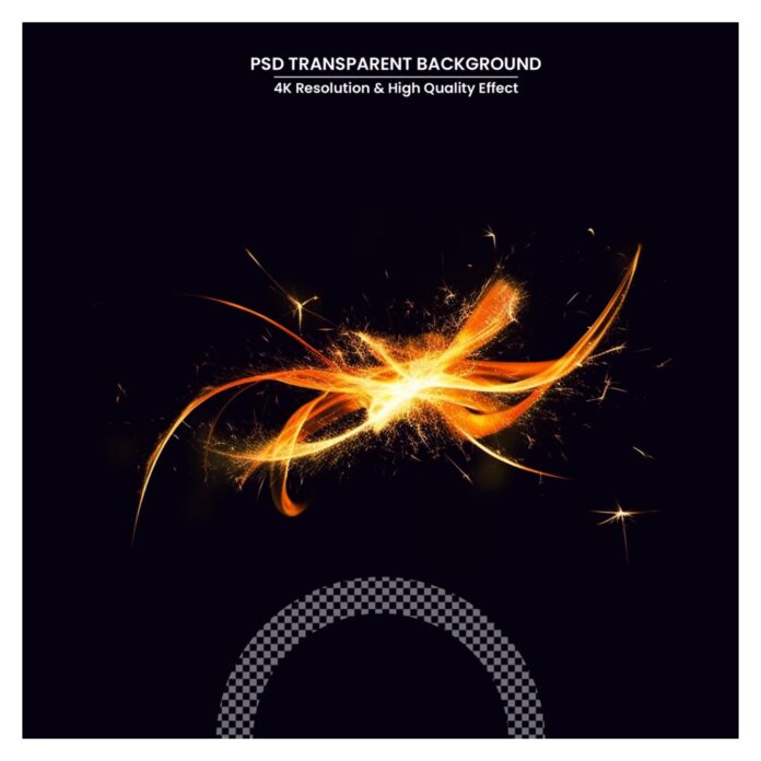 Hiệu ứng lửa pháo hoa PSD