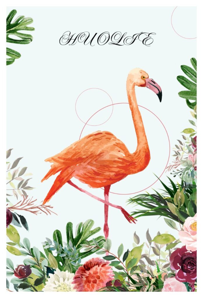 Chim hồng hạc vector