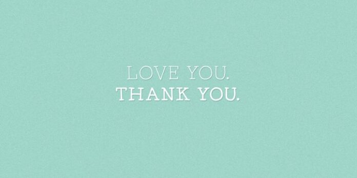 Hình nền Love You Thank You