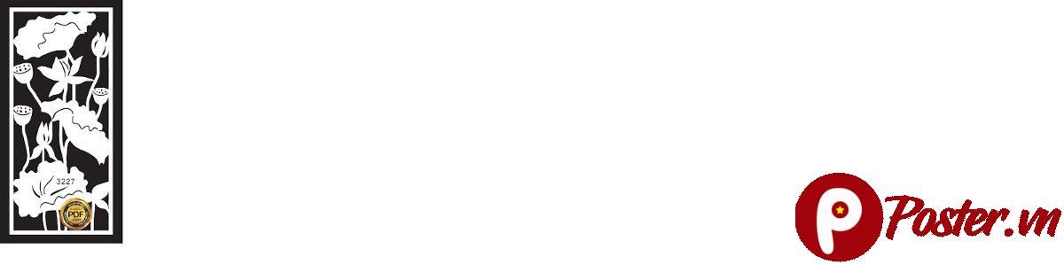 Hoa sen CNC bách ngân vector