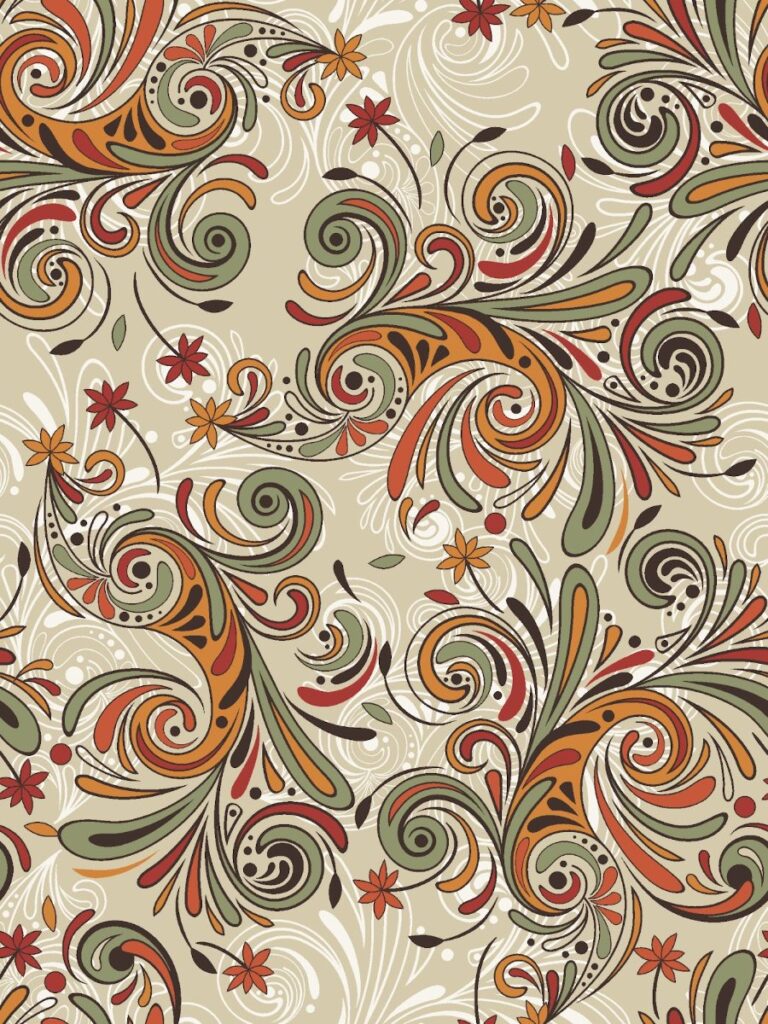 Họa tiết hoa văn vector