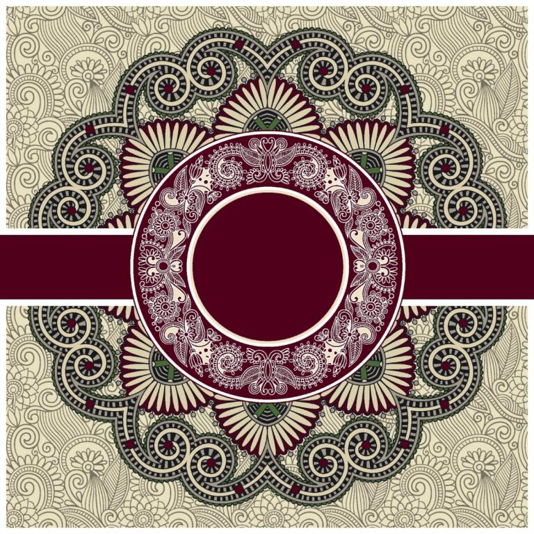 Họa tiết Mandala vector