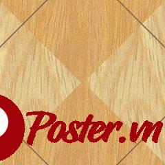 Mẫu hoa văn gỗ hình học lặp lại với tông màu nâu vàng ấm áp, vân gỗ đối xứng và hiệu ứng 3D tinh tế, gợi phong cách lát sàn parquet truyền thống.