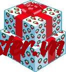 Hộp quà Giáng Sinh Vector