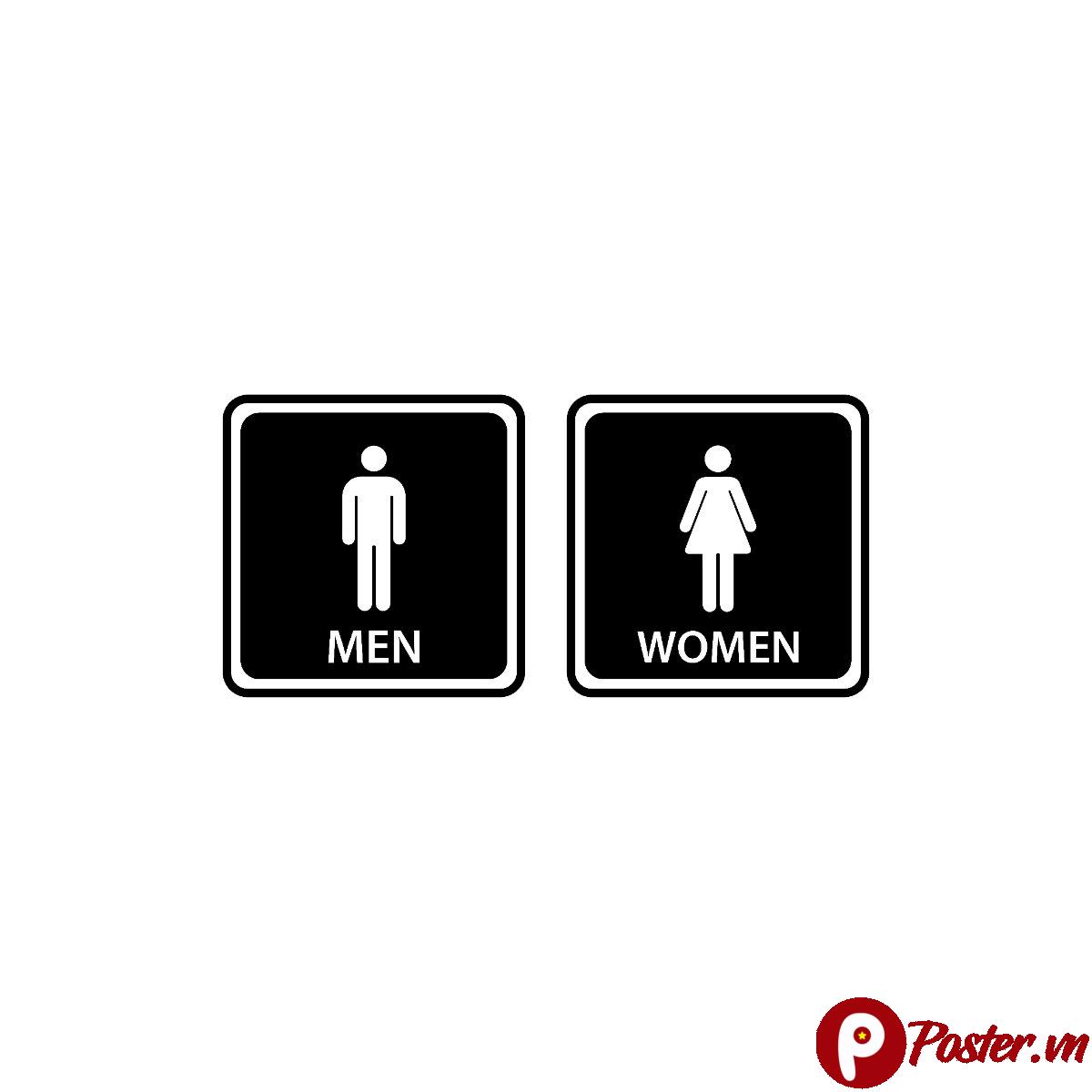 Bộ icon toilet vector - Chi tiết 5