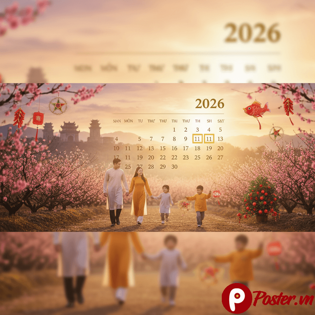 Xem Lịch Tết 2026: 10 Ngày Đẹp Nhất Để Xuất Hành - lịch âm 2026 - 8