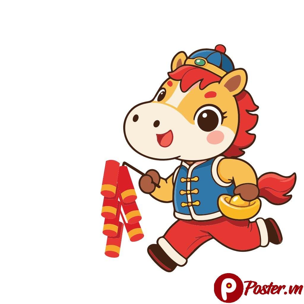 Linh Vật Ngựa Chibi Đỏ Đón Tết Vector AI - 1iNms0ZuiRBwYlaqrF42K6UvBp3mHbxNN