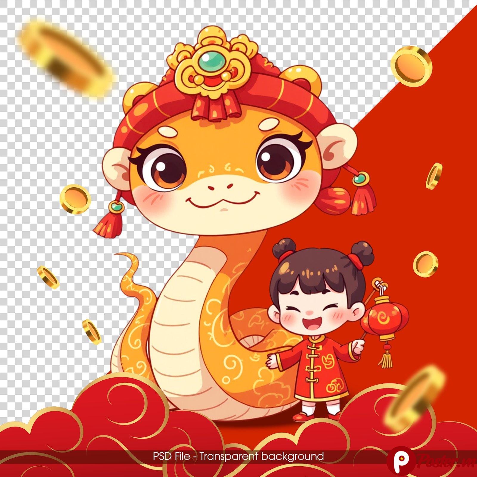 Linh Vật Tết 3D Chibi Đáng Yêu File PSD - 1_nc-D0pozkoBrzFfDmHbUtAtZAMGZ871