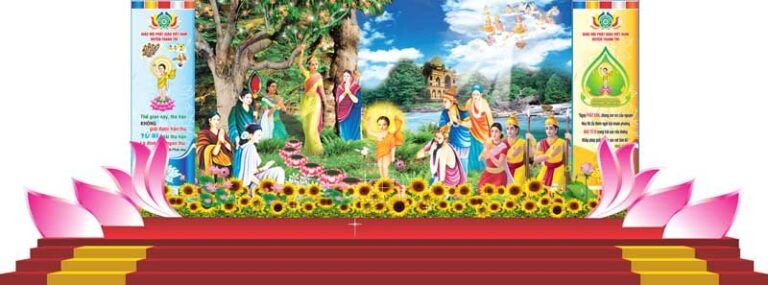 Maket Sân Khấu Đại Lễ Phật Đản