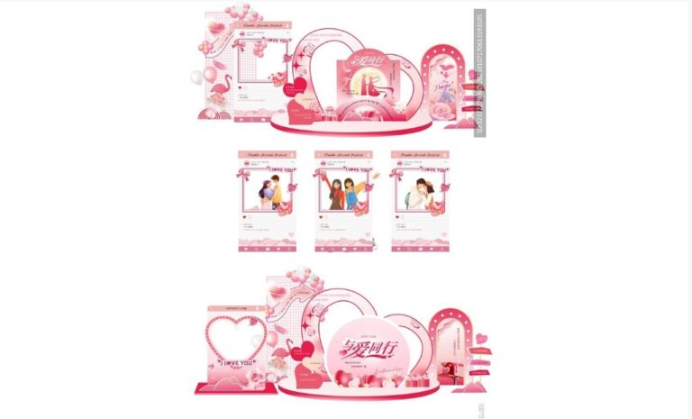 Backdrop Valentine Vector