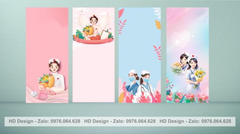 Mẫu banner bác sĩ vector