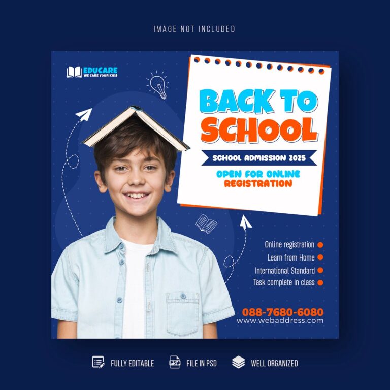 Banner Back To School 2025