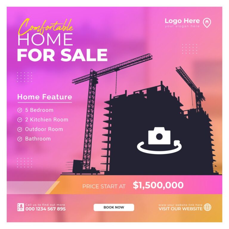 Banner quảng cáo bất động sản