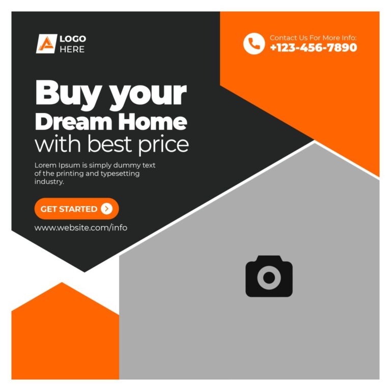 Mẫu banner bất động sản