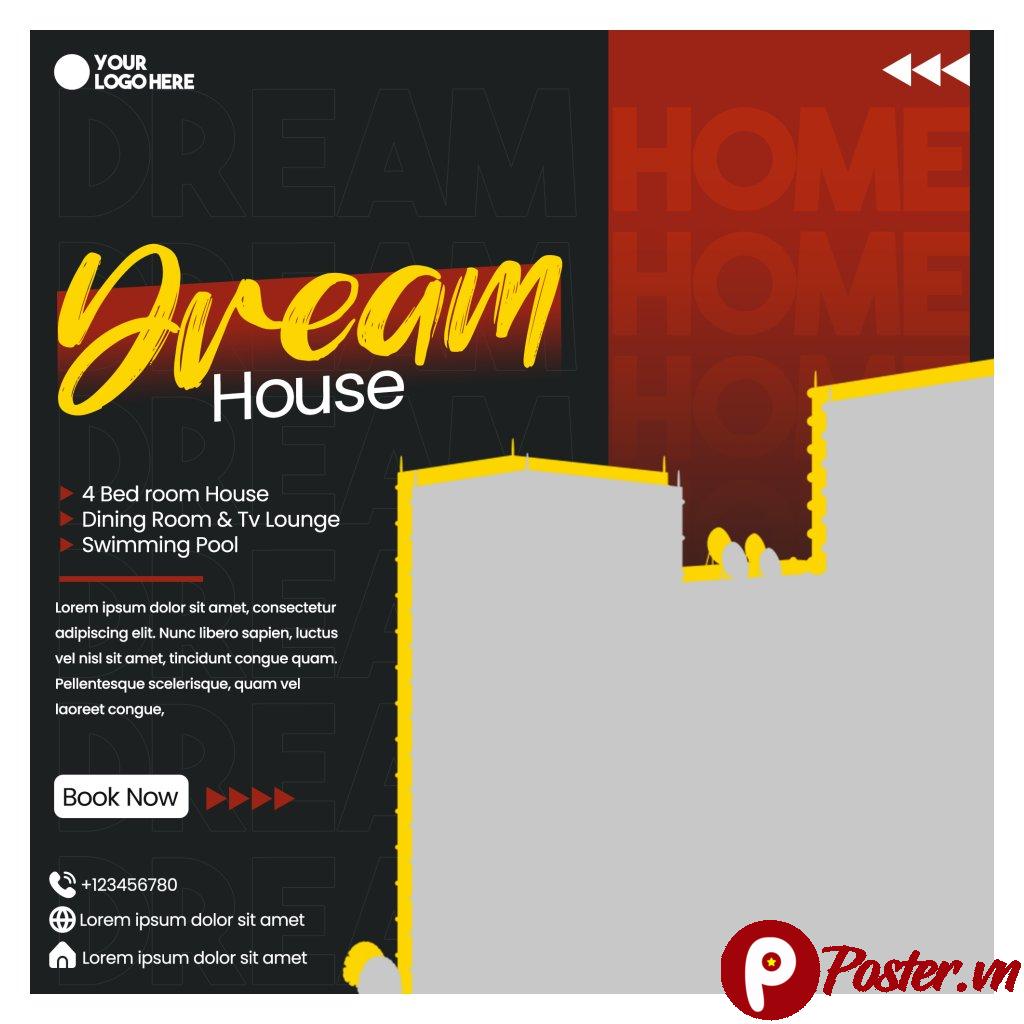 Banner quảng cáo bất động sản