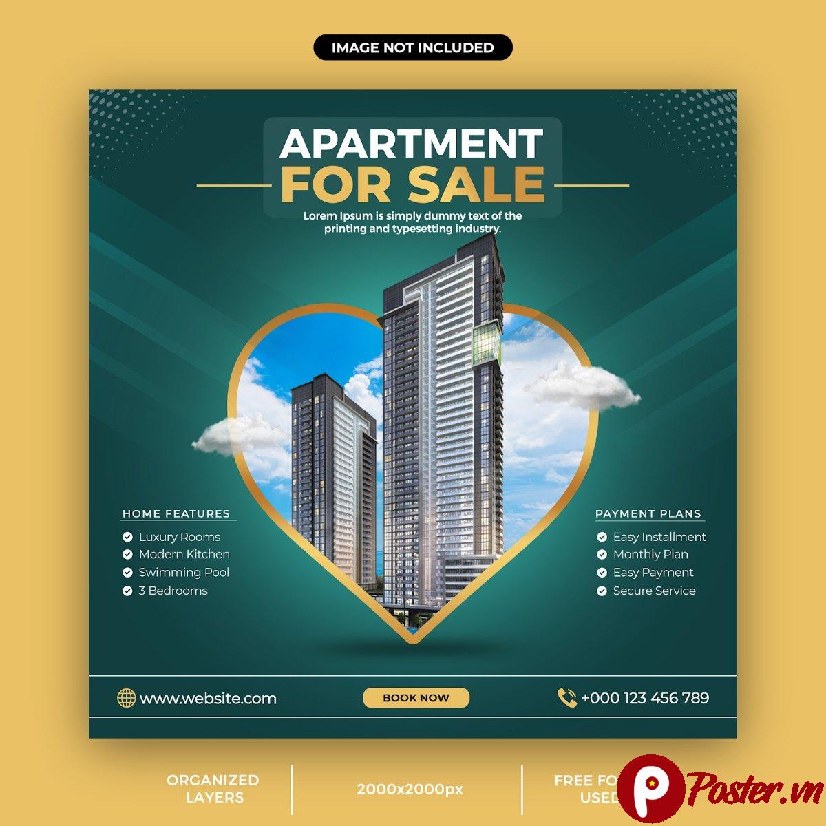 Banner quảng cáo bất động sản