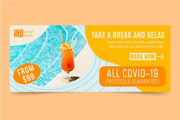 Banner du lịch nghỉ dưỡng